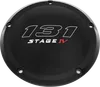 CE Billet Black 131 Stage IV Derby Cover