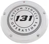CE Billet Chrome 131 Circle Derby Cover