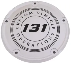 CE Billet Chrome 131 Circle Derby Cover