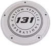 CE Billet Chrome 131 Circle Derby Cover