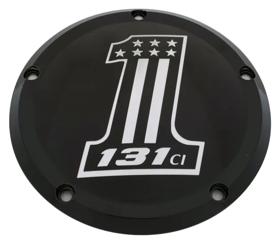 CE Billet Black 131 Derby Cover