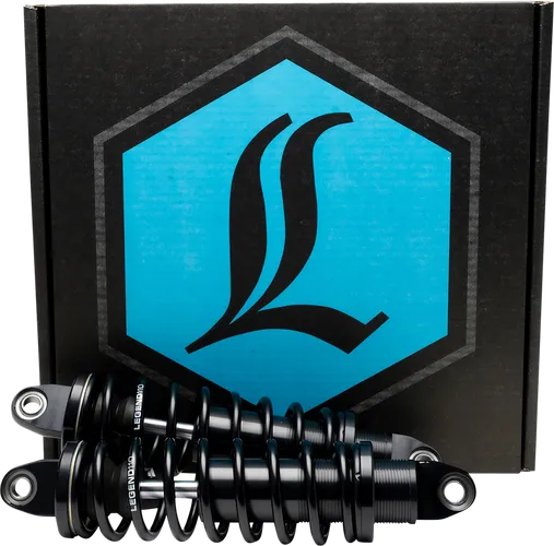 Legend REVO Adjustable Coil Shock Suspension Pair Black 12in.