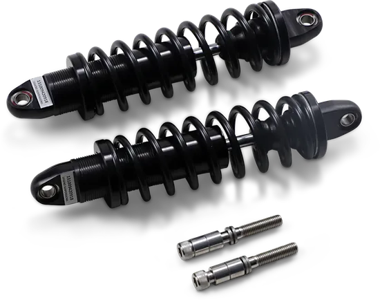 Legend REVO Adjustable Coil Shock Suspension Pair Black 12in.