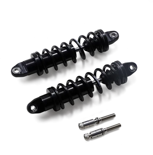 Legend REVO Adjustable Coil Shock Suspension Pair Black Heavy Duty 12in.