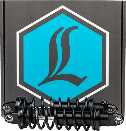 Legend REVO-A Adjustable Coil Shock Suspension Pair Black Heavy Duty 12in.