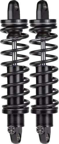 Legend REVO-A Adjustable Coil Shock Suspension Pair Black 13in.