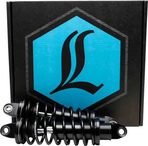 Legend REVO Adjustable Coil Shock Suspension Pair Black 14in.