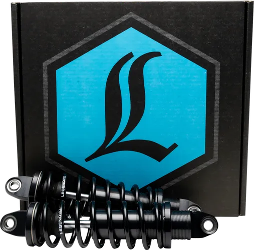 Legend REVO Adjustable Coil Shock Suspension Pair Black 12in.
