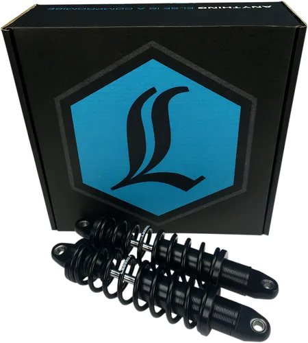 Legend REVO Adjustable Coil Shock Suspension Pair Black 12in.