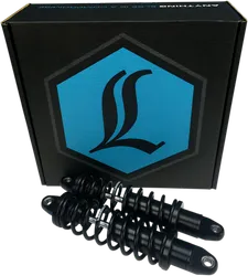 Legend REVO Adjustable Coil Shock Suspension Pair Black Heavy Duty 12in.