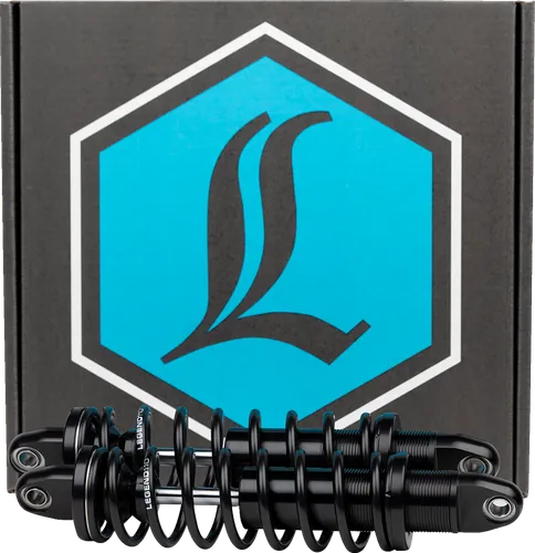 Legend REVO Adjustable Coil Shock Suspension Pair Black 12in.