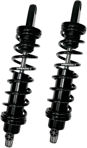 Legend REVO-A Adjustable Coil Shock Suspension Pair Black 13in.