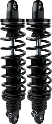Legend REVO-A Adjustable Coil Shock Suspension Pair Black Heavy Duty 14in.