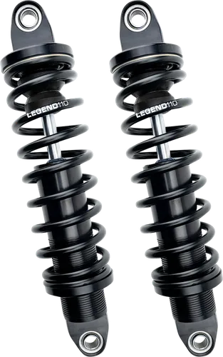 Legend REVO Adjustable Coil Shock Suspension Pair Black Heavy Duty 13in