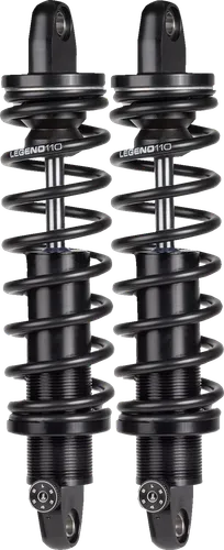 Legend REVO-A Adjustable Coil Shock Suspension Pair Black Heavy Duty 12in.
