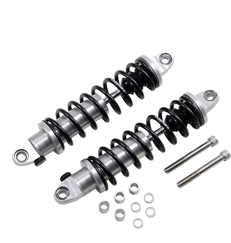 Legend REVO-A Adjustable Coil Shock Suspension Pair Clear 13in.