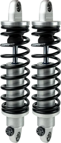 Legend REVO-A Adjustable Coil Shock Suspension Pair Clear 13in.
