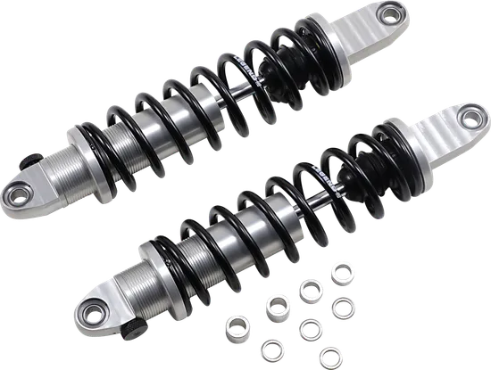 Legend REVO-A Adjustable Coil Shock Suspension Pair Clear 14in.