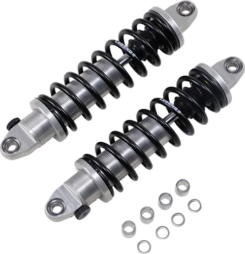 Legend REVO-A Adjustable Coil Shock Suspension Pair Clear 12in.