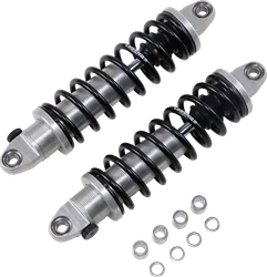 Legend REVO-A Adjustable Coil Shock Suspension Pair Clear 12in.