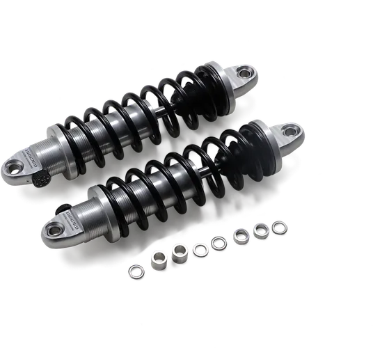 Legend REVO-A Adjustable Coil Shock Suspension Pair Clear 12in.
