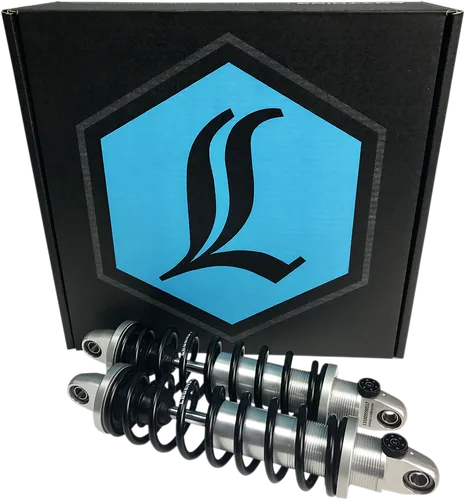 Legend REVO-A Adjustable Coil Shock Suspension Pair Clear 12in.