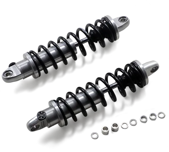 Legend REVO-A Adjustable Coil Shock Suspension Pair Clear 13in.