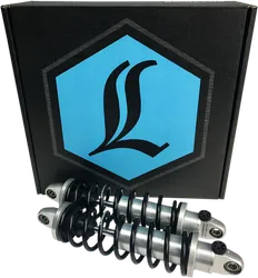 Legend REVO-A Adjustable Coil Shock Suspension Pair Clear 13in.