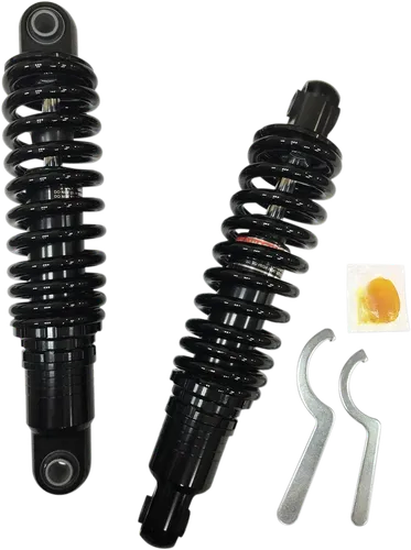 DS Black 12in Heavy Duty Premium Ride Height Adjustable Shocks