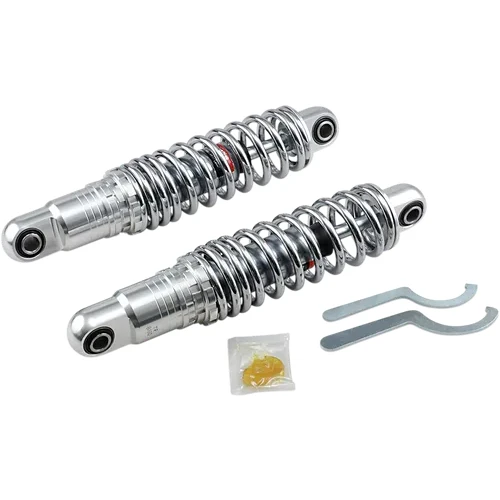 DS Chrome 12in Heavy Duty Premium Ride Height Adjustable Shocks 4