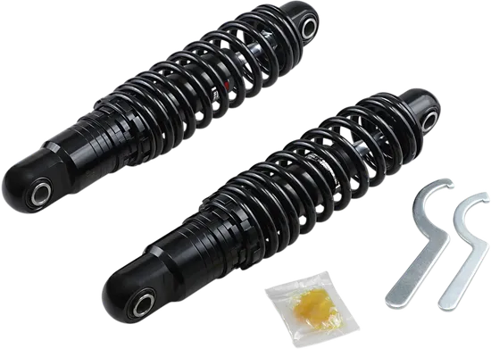 DS Black 12in Heavy Duty Premium Ride Height Adjustable Shocks