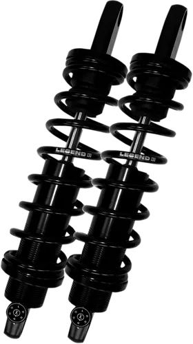 Legend REVO-A Adjustable Coil Shock Suspension Pair Black