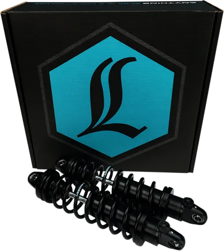 Legend REVO-A Adjustable Coil Shock Suspension Pair Black