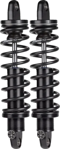 Legend REVO-A Adjustable Coil Shock Suspension Pair Black