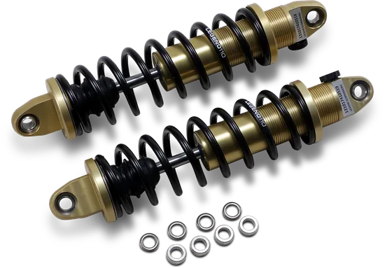 Legend REVO-A Adjustable Coil Shock Suspension Pair Gold 13in.