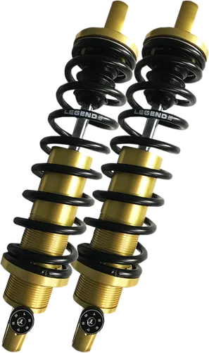 Legend REVO-A Adjustable Coil Shock Suspension Pair Gold 12in.