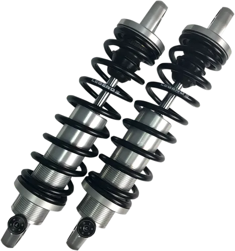 Legend REVO-A Adjustable Coil Shock Suspension Pair Clear Heavy Duty 13in.