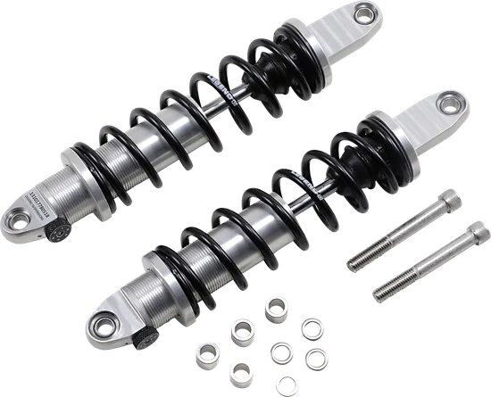 Legend REVO-A Adjustable Coil Shock Suspension Pair Clear Heavy Duty 14in.