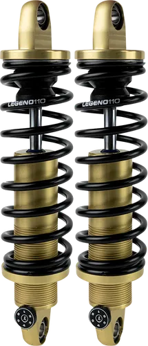 Legend REVO-A Adjustable Coil Shock Suspension Pair Gold Heavy Duty 13in.