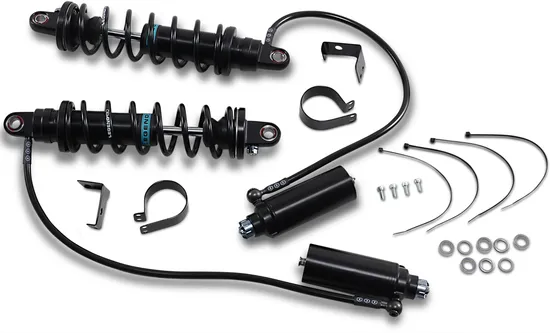 Legend REVO ARC Remote Reservoir Coil Shock Pair Black Heavy Duty 13in