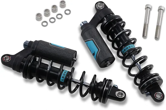 Legend REVO ARC Piggyback Coil Shock Pair Black Heavy Duty 13in