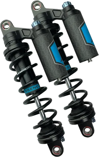 Legend REVO ARC Piggyback Coil Shock Pair Black Heavy Duty 13in