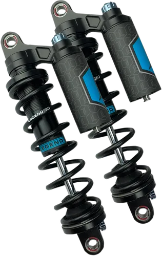 Legend REVO ARC Piggyback Coil Shock Pair Black Heavy Duty 13in