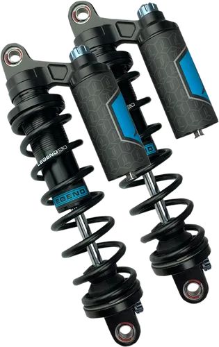 Legend REVO ARC Piggyback Coil Shock Pair Black Heavy Duty 14in