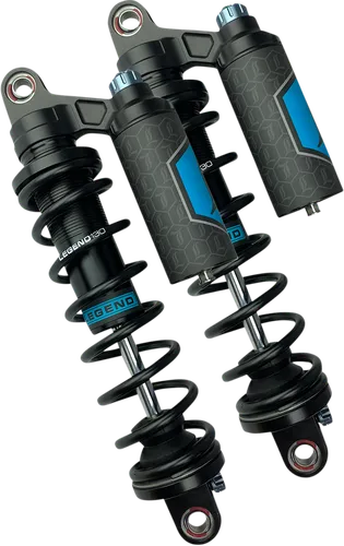 Legend REVO ARC Piggyback Coil Shock Pair Black Heavy Duty 13in