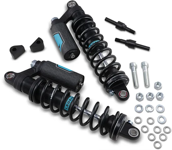 Legend REVO ARC Piggyback Coil Shock Pair Black 14in