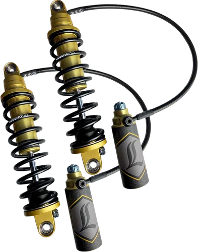 Legend REVO ARC Remote Reservoir Coil Shock Pair Gold 14in.