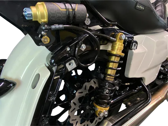 Legend REVO ARC Remote Reservoir Coil Shock Pair Gold 14in.