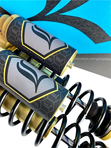 Legend REVO ARC Piggyback Coil Shock Pair Gold 14in.