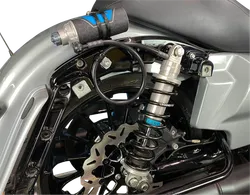 Legend REVO ARC Remote Reservoir Coil Shock Pair Clear Heavy Duty 13in.